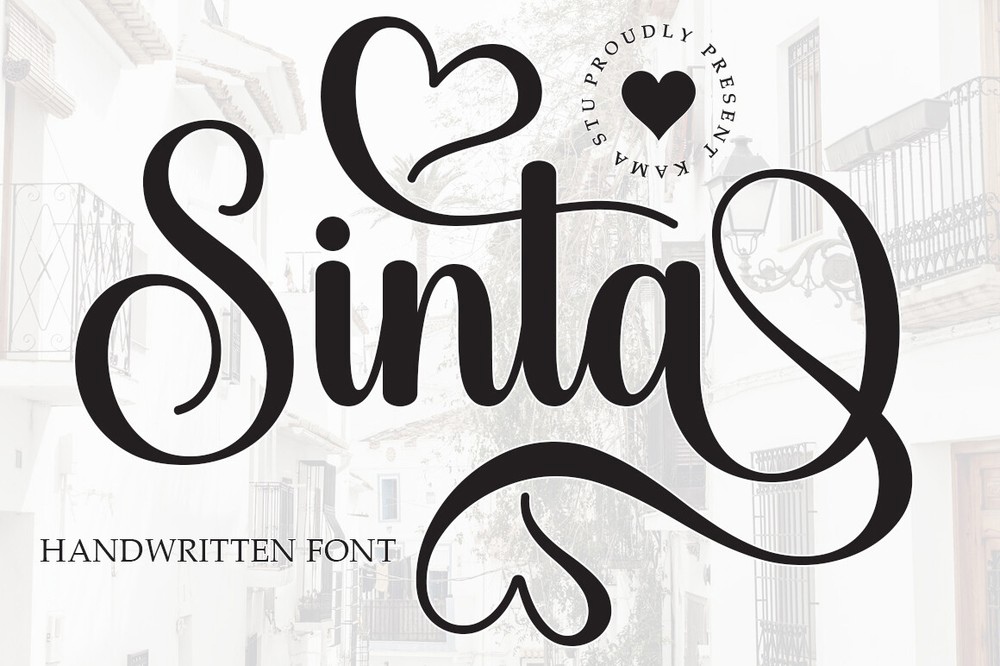 フォント Sinta