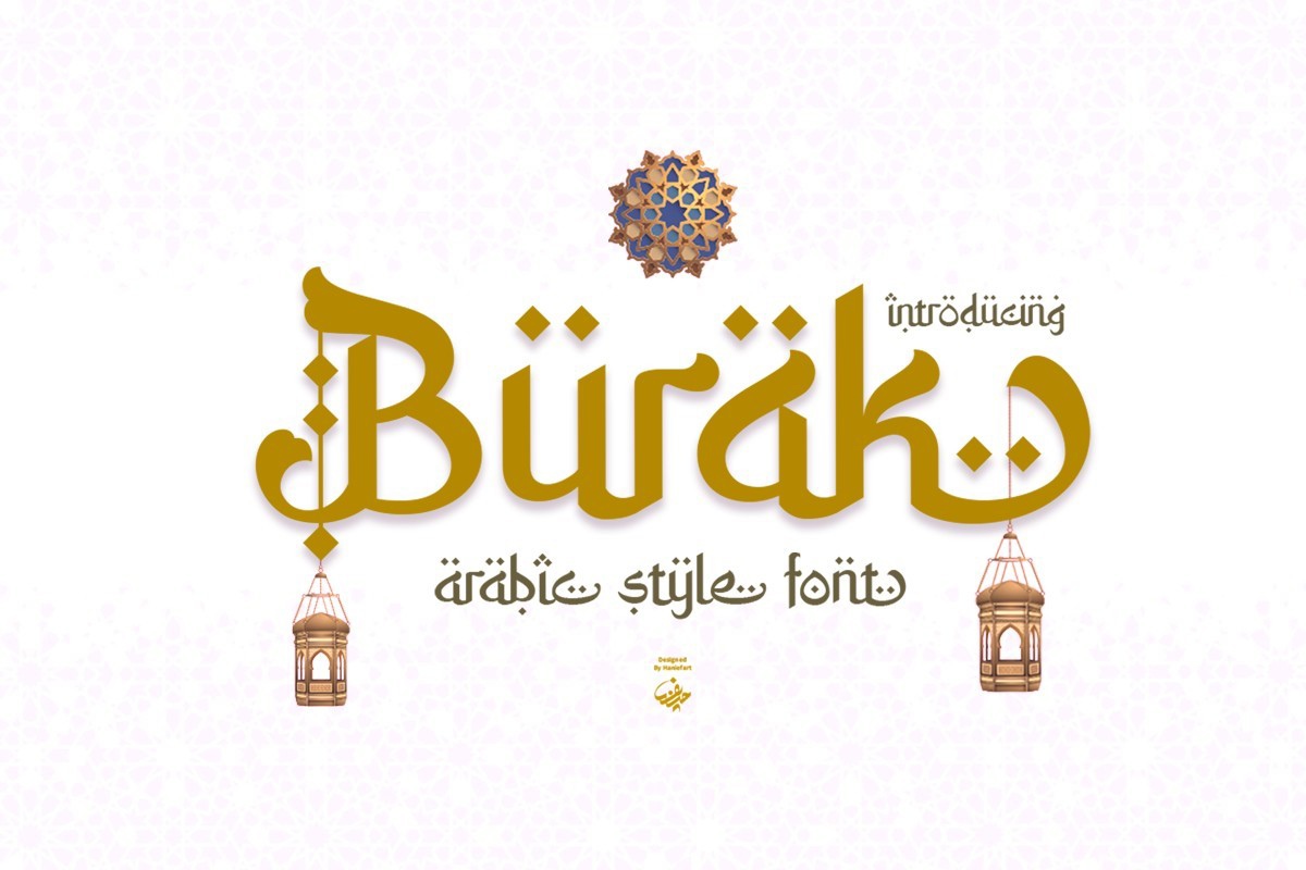 フォント Burak