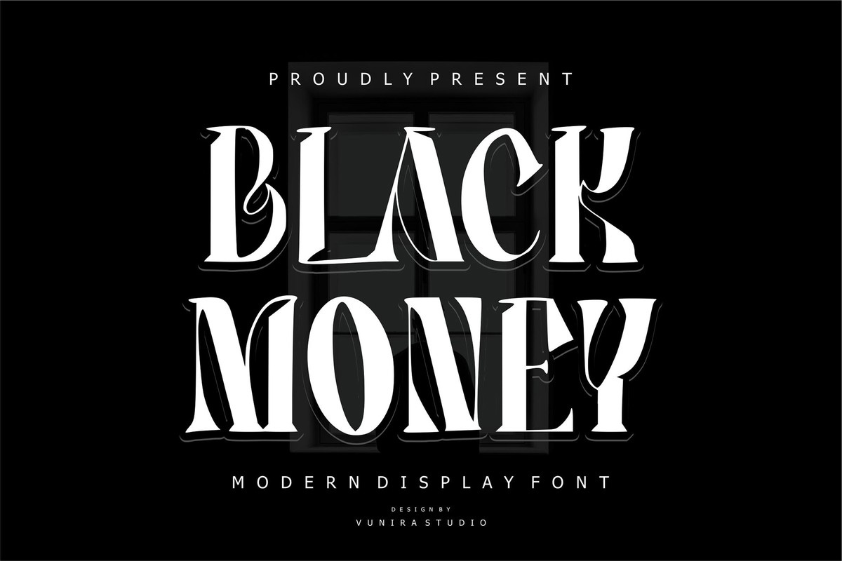 フォント Black Money
