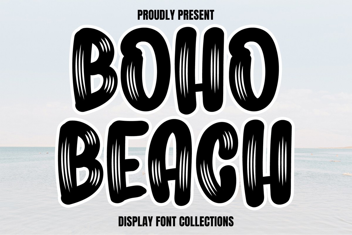 フォント Boho Beach