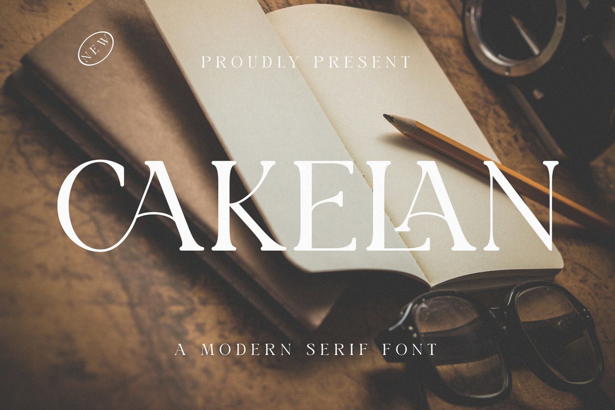 フォント Cakelan
