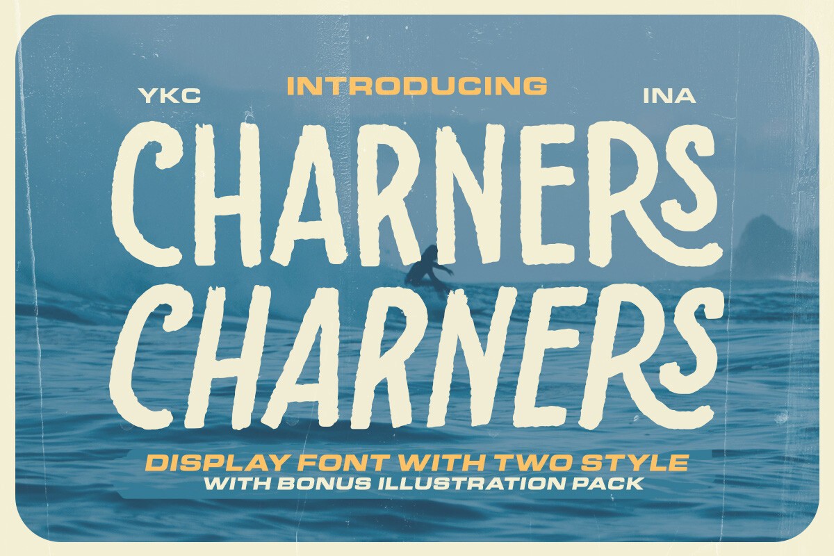 フォント Charners
