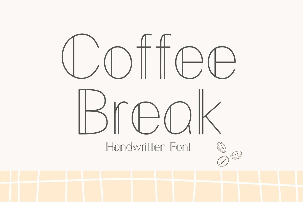 フォント Coffee Break