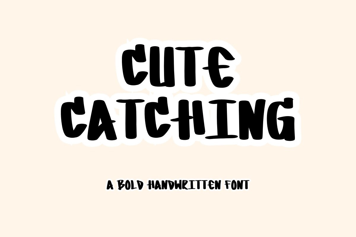 フォント CuteCatching
