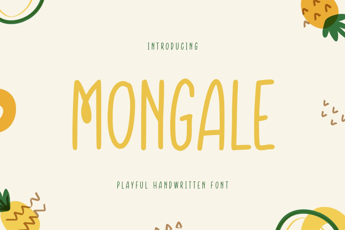 フォント Mongale