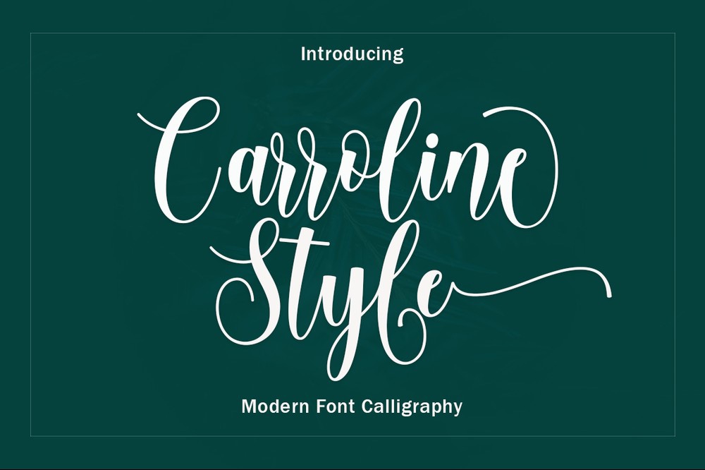 フォント Carroline Style