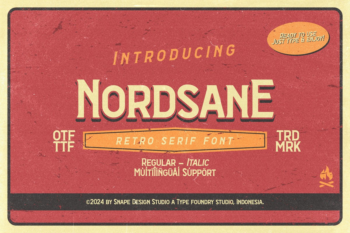 フォント Nordsane