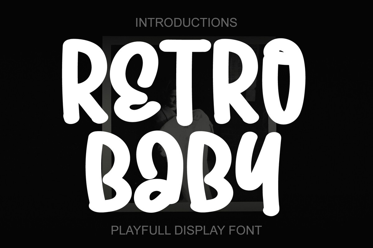 フォント Retro Baby