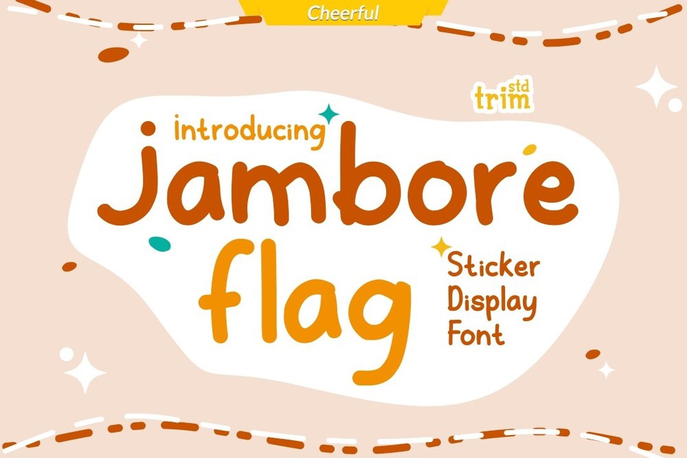 フォント Jambore Flag