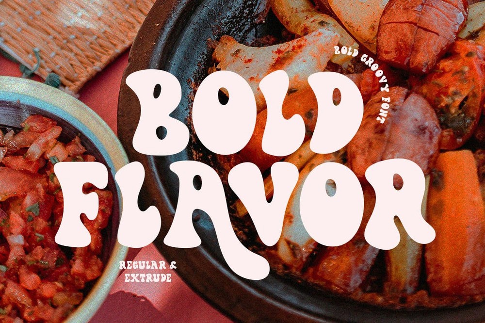 フォント Bold Flavor