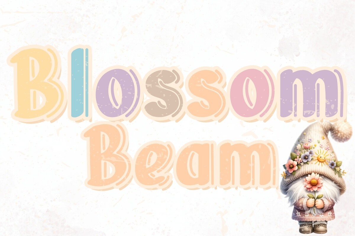 フォント Blossom Beam