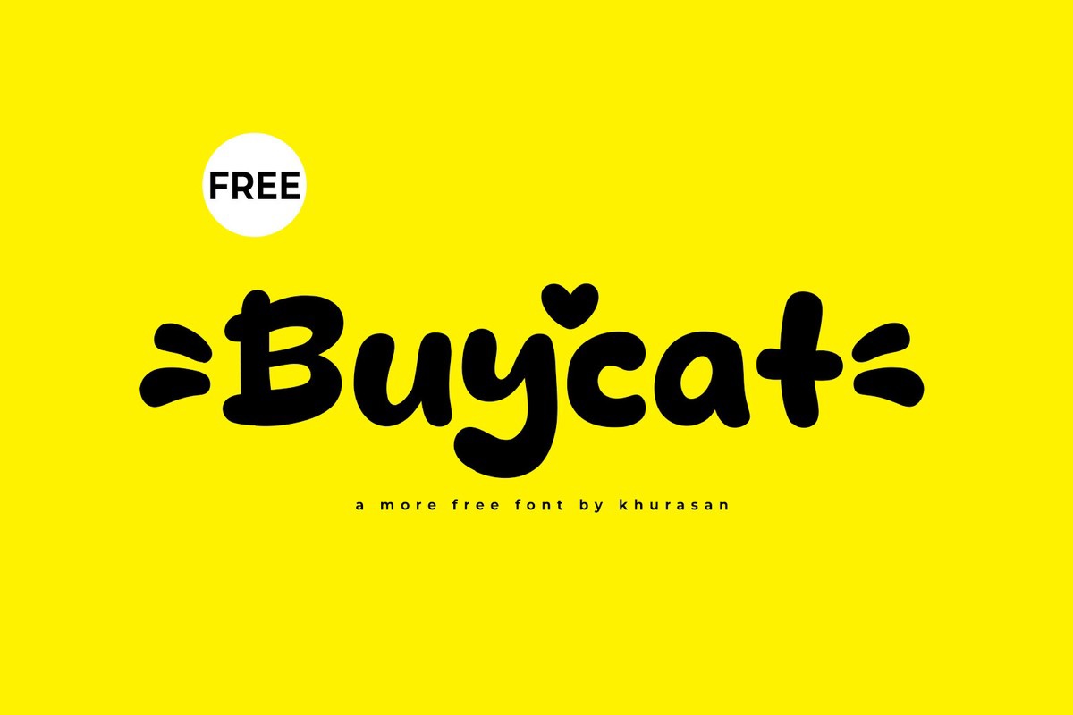 フォント Buycat