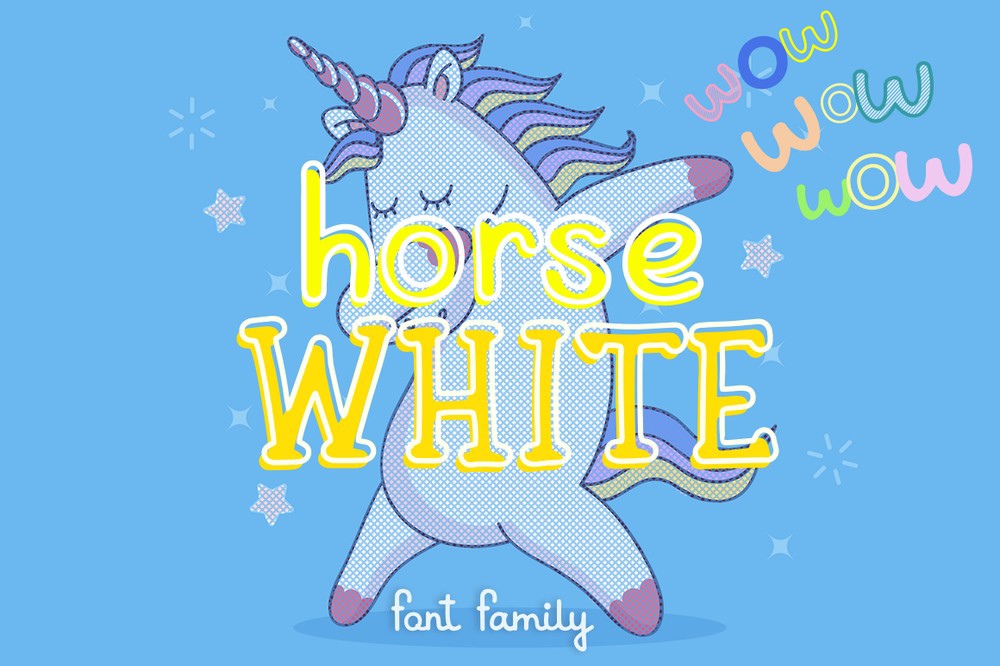 フォント White Horse
