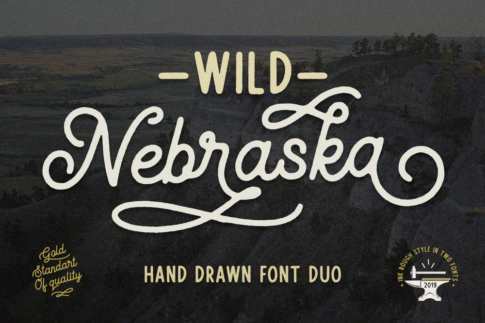 フォント Wild Nebraska