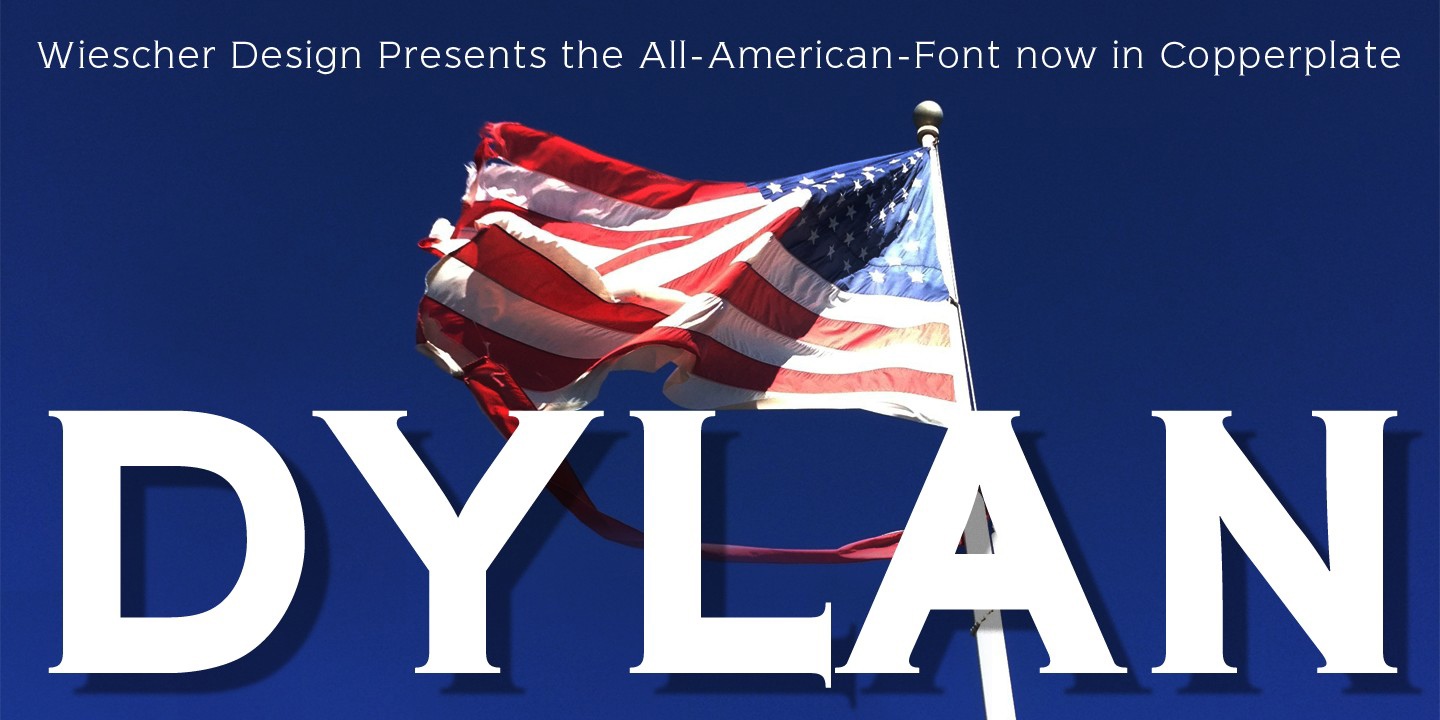 フォント Dylan Copperplate
