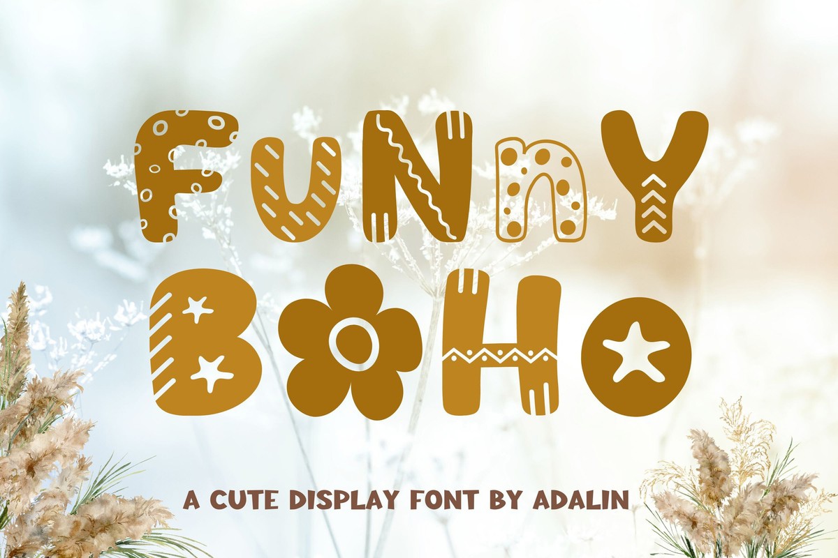 フォント Funny Boho