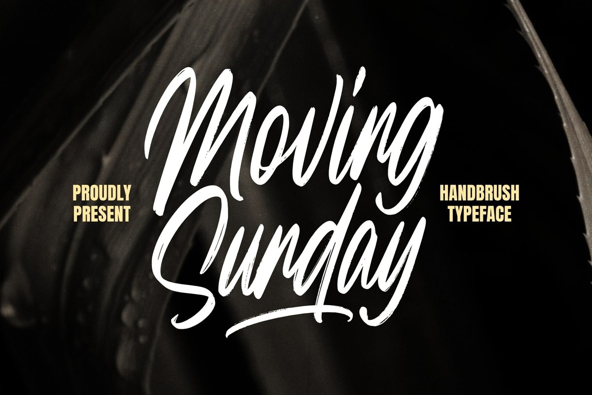 フォント Moving Sunday