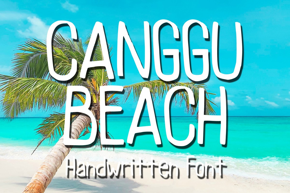 フォント Canggu Beach