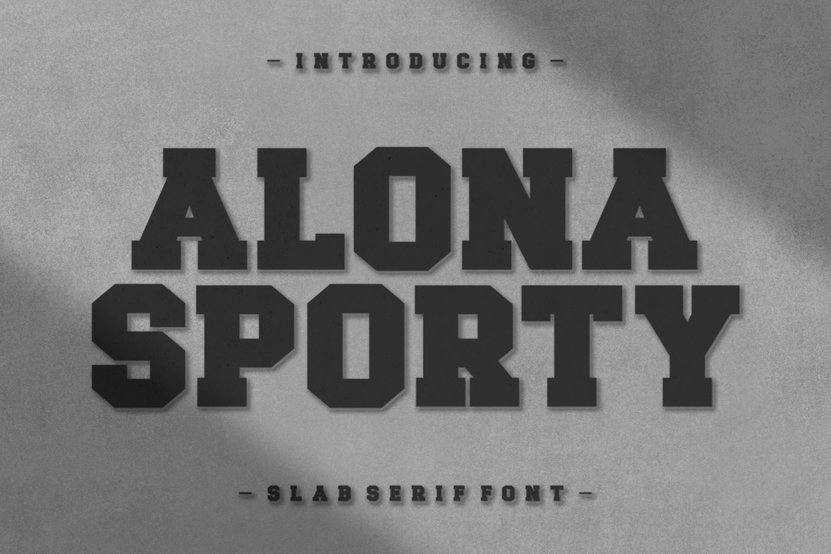 フォント Alona Sporty