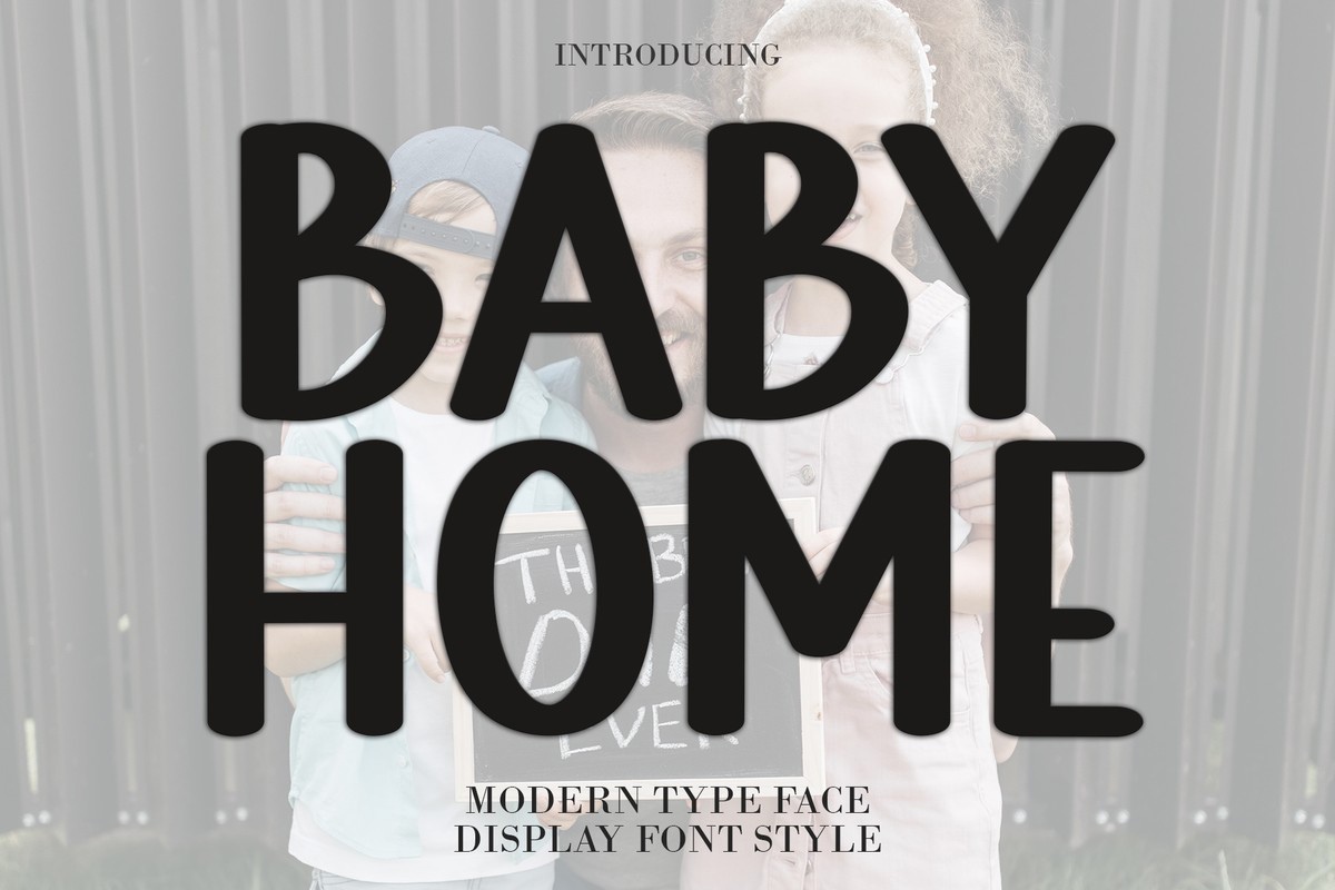 フォント Baby Home