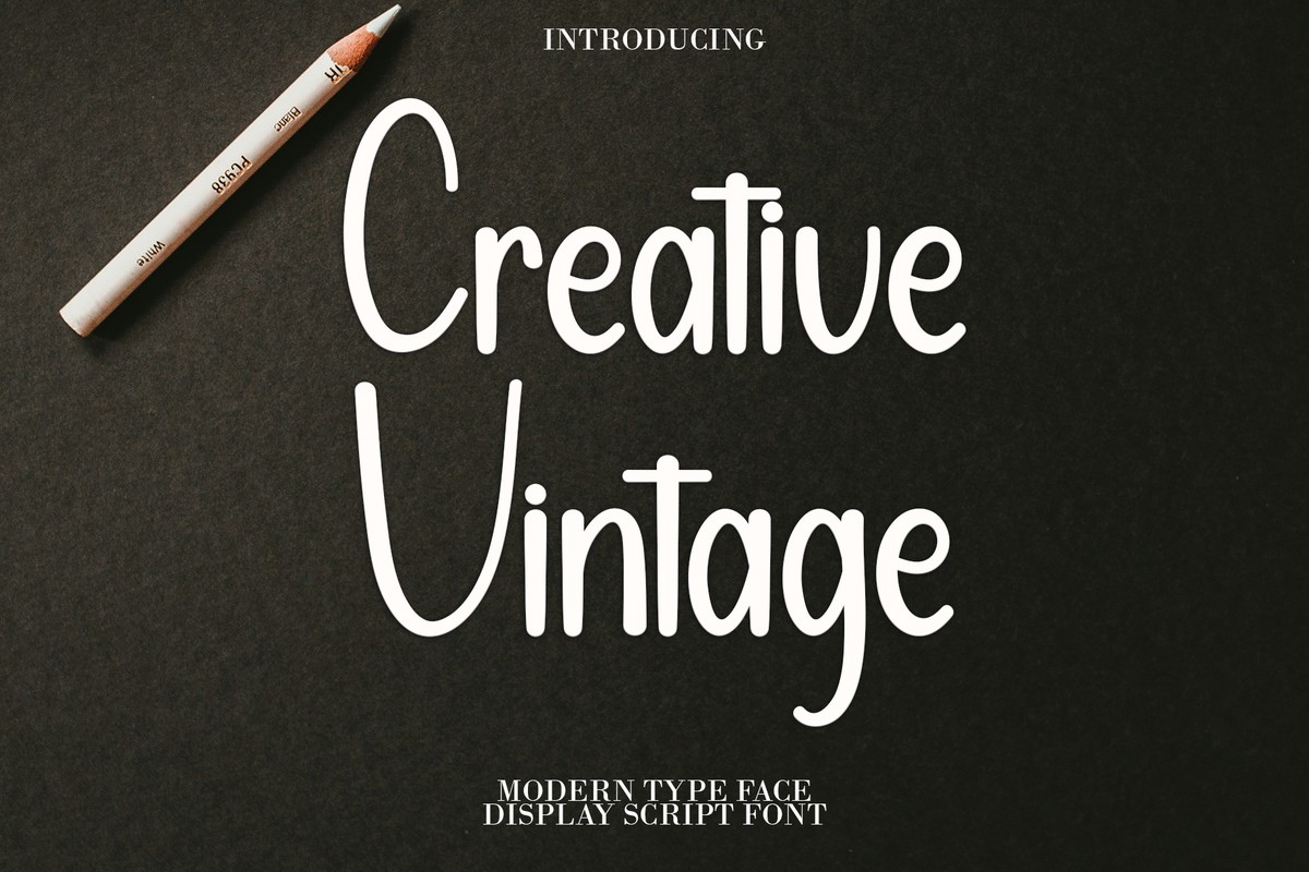 フォント Creative Vintage