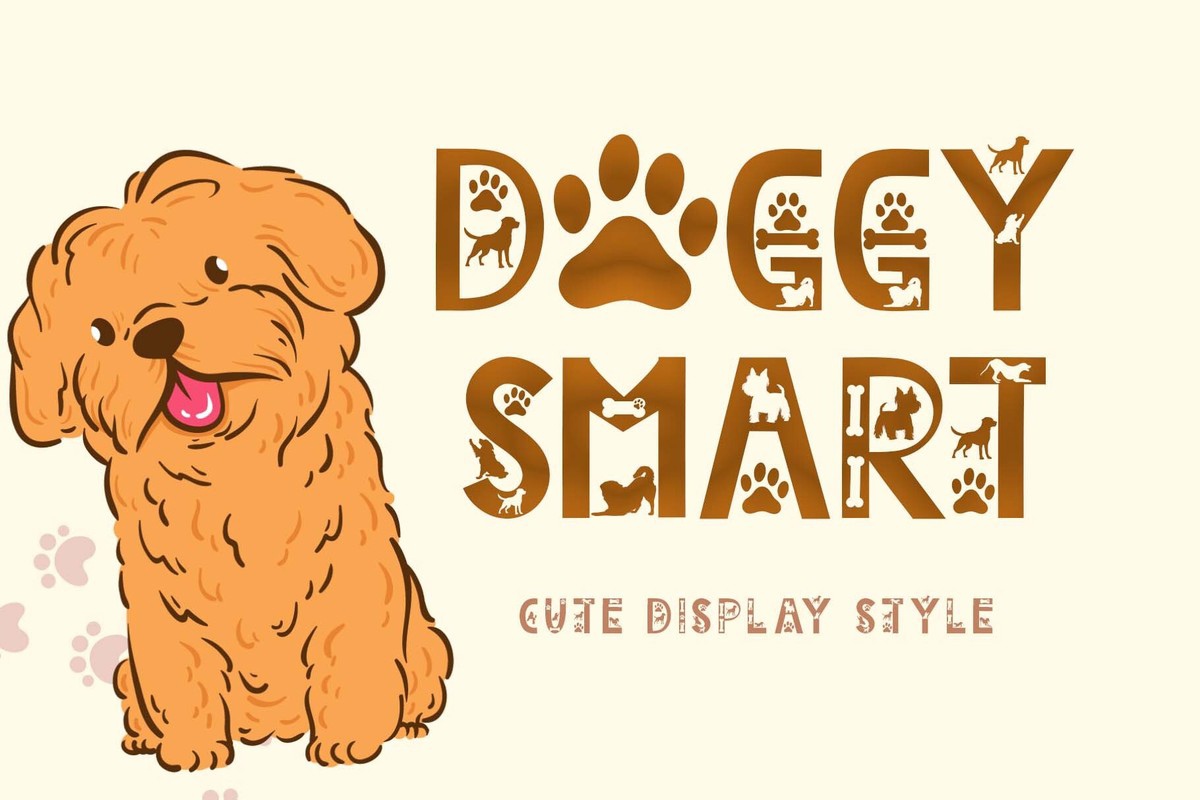 フォント Doggy Smart