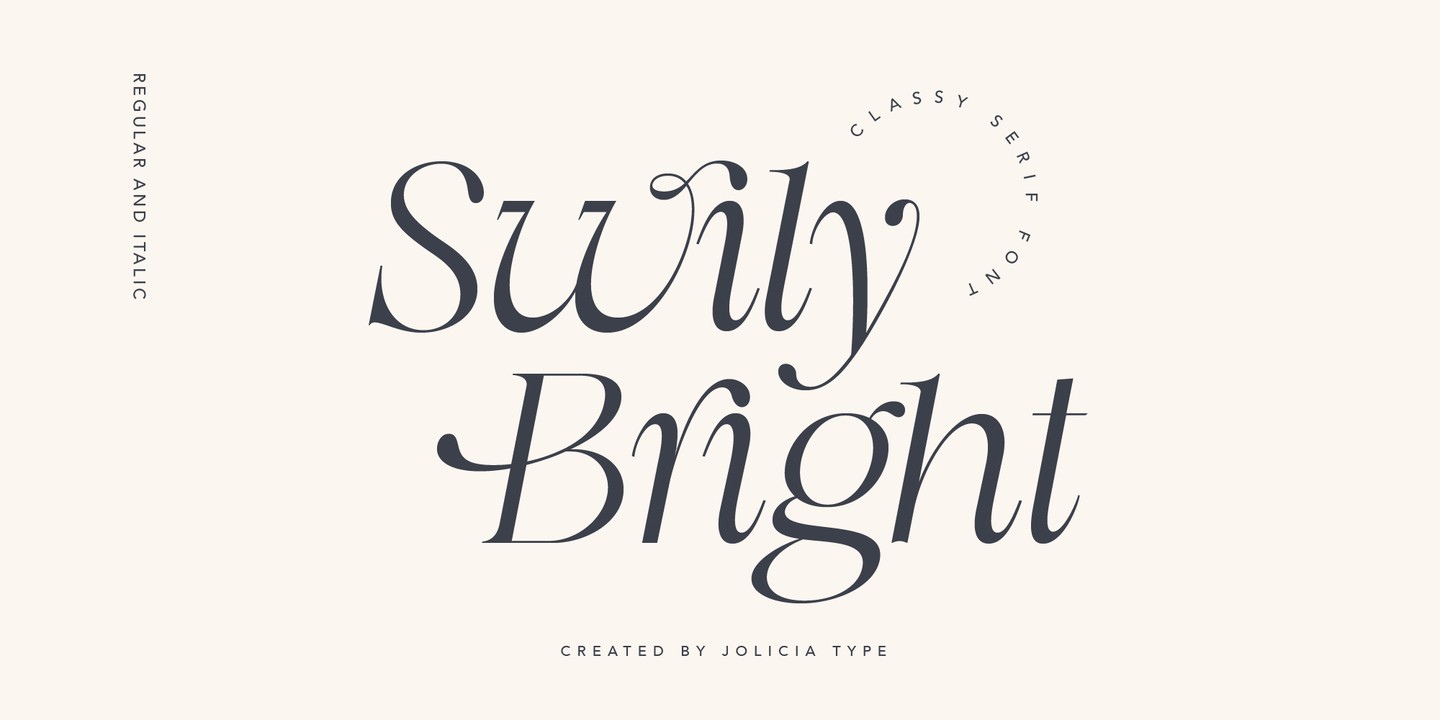 フォント Swily Bright