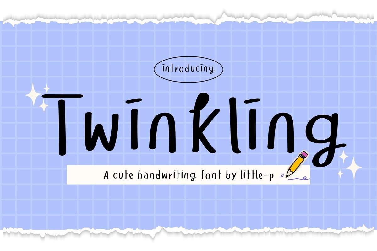 フォント Twinkling