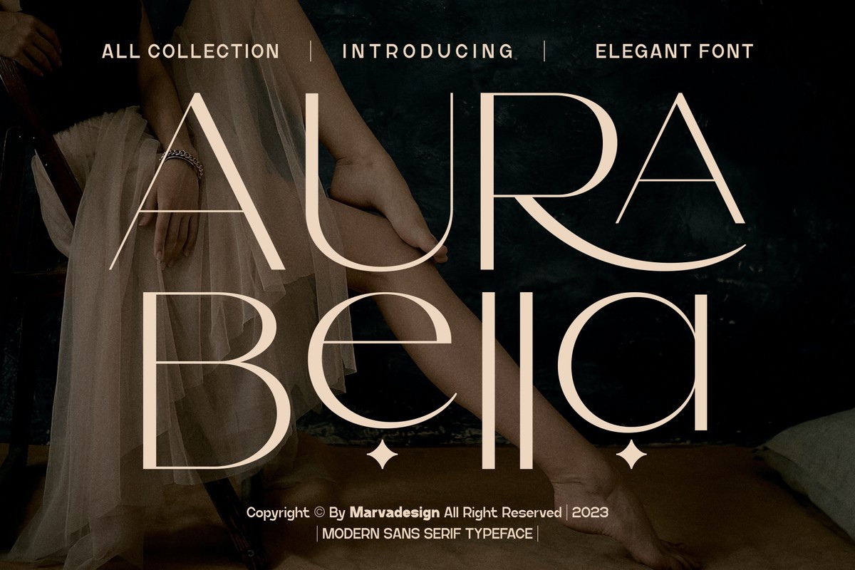 フォント Aura Bella