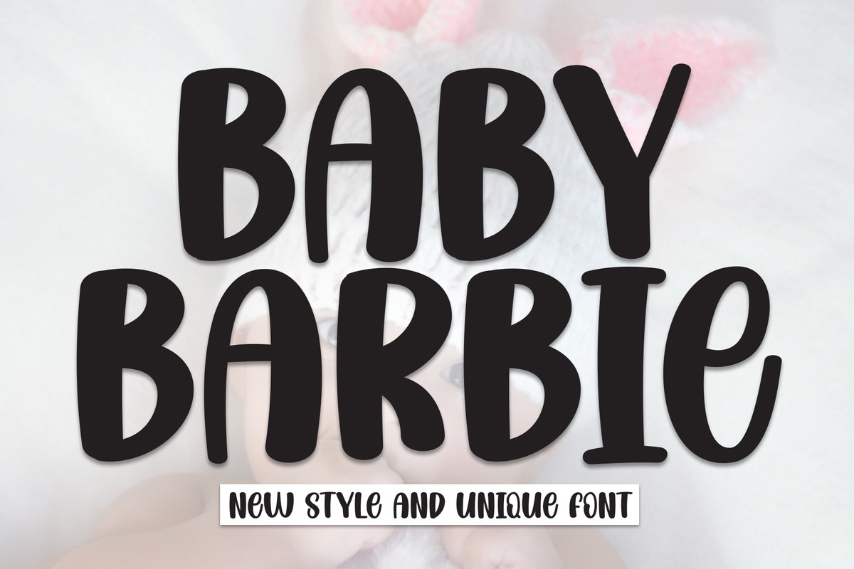 フォント Baby Barbie