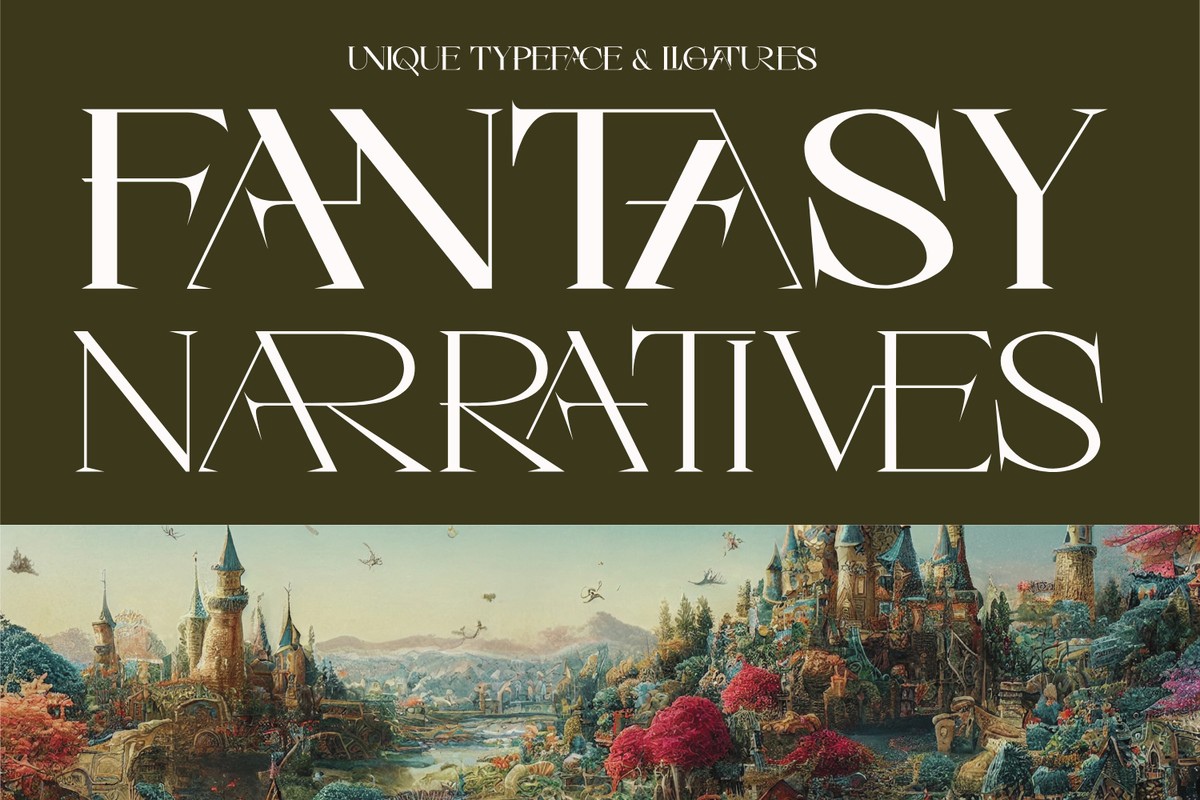 フォント Fantasy Narratives