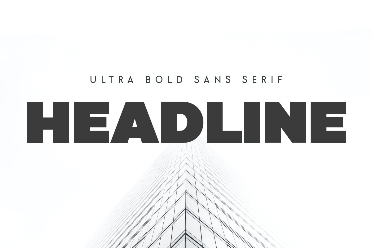 フォント Headline