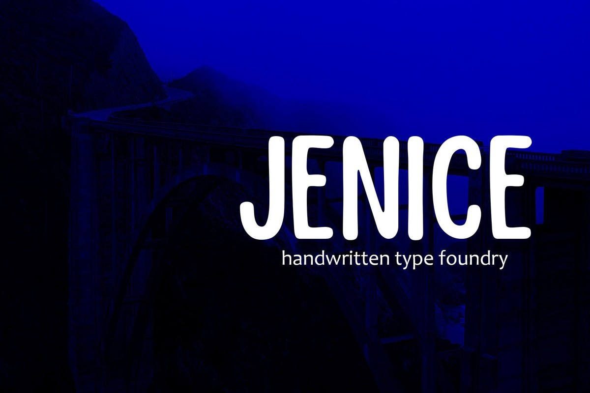 フォント Jenice