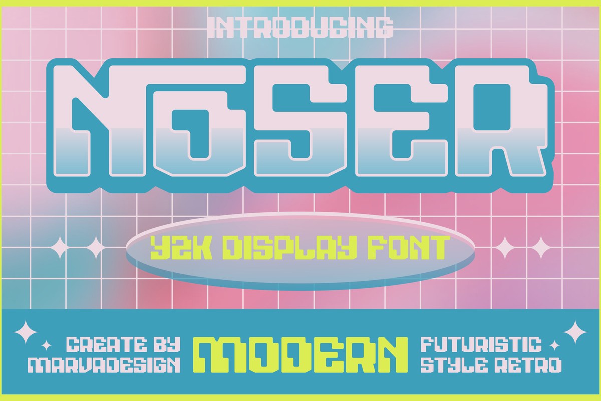 フォント Noser