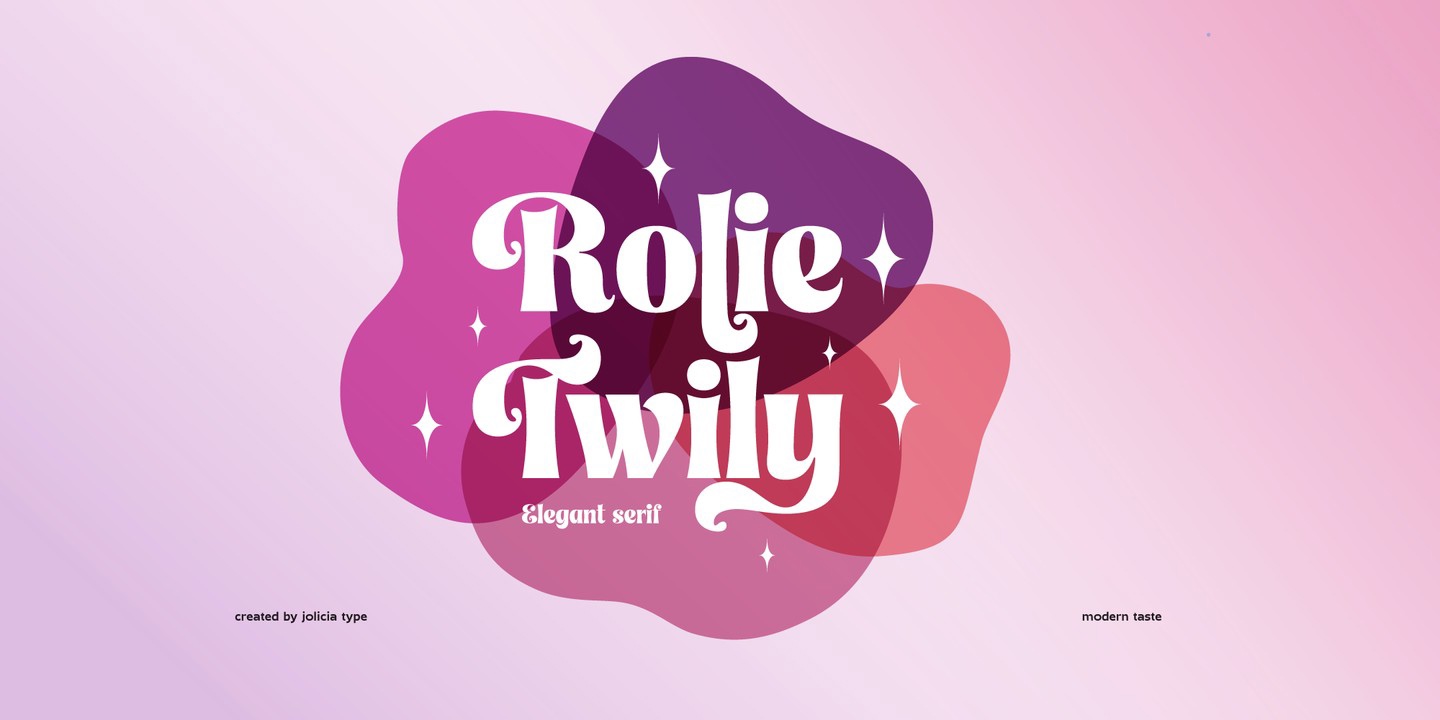 フォント Rolie Twily