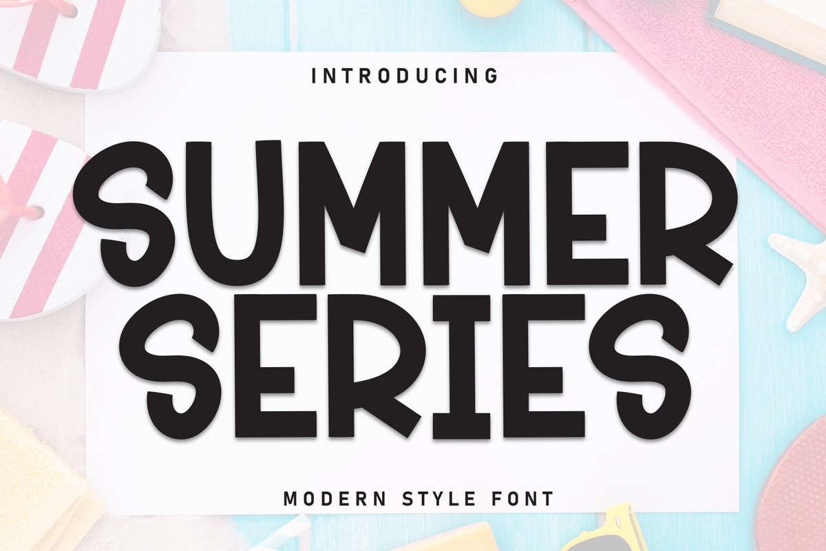 フォント Summer Series