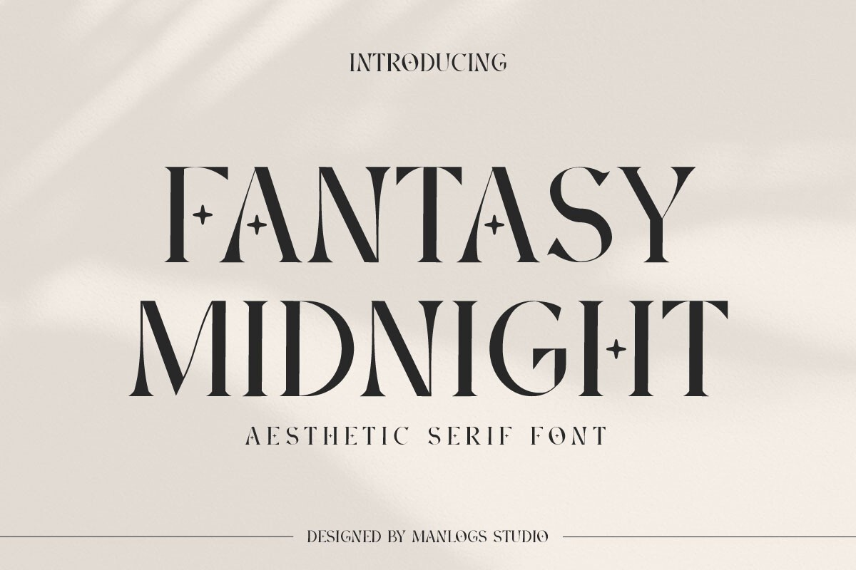フォント Fantasy Midnight