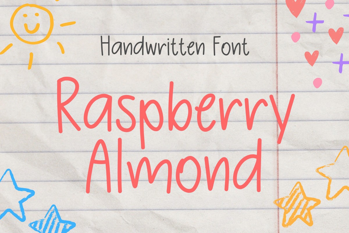 フォント Raspberry Almond