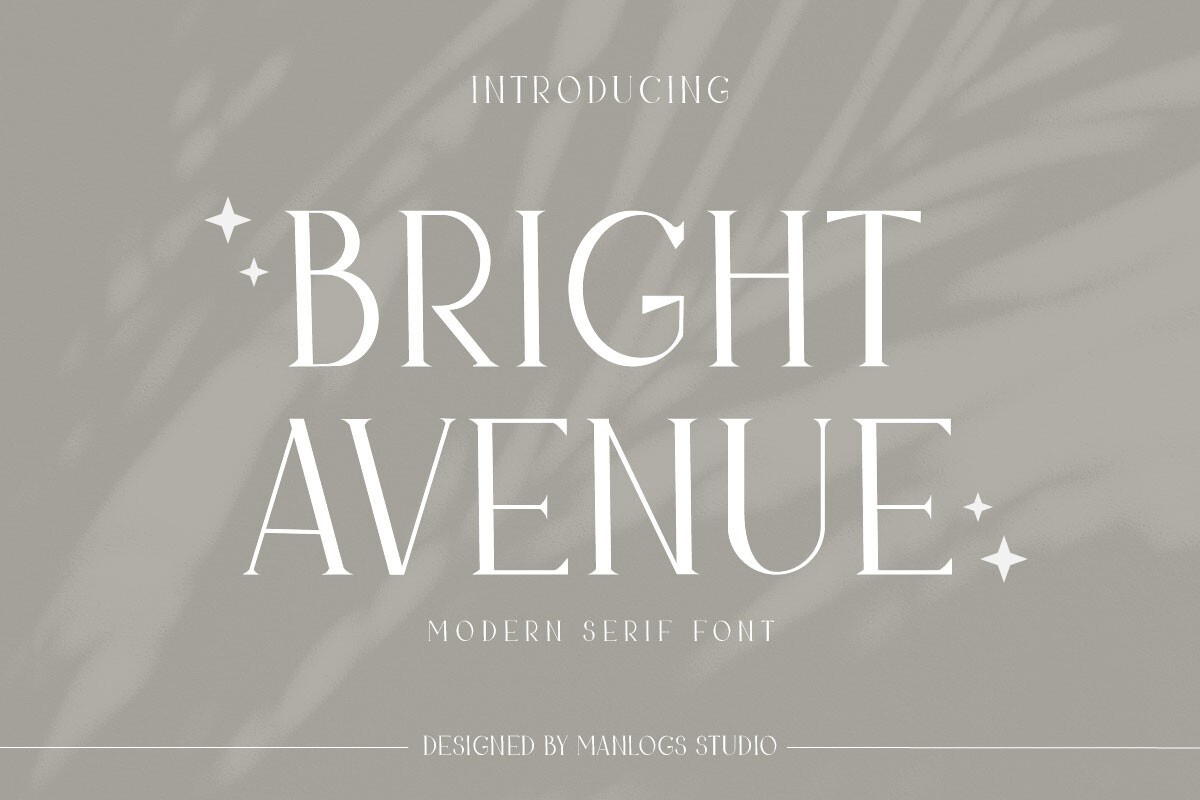 フォント Bright Avenue