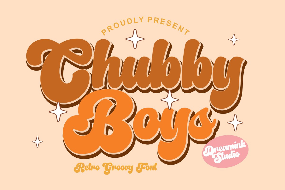 フォント Chubby Boys
