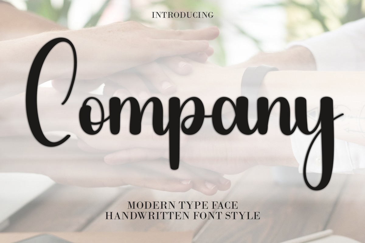 フォント Company