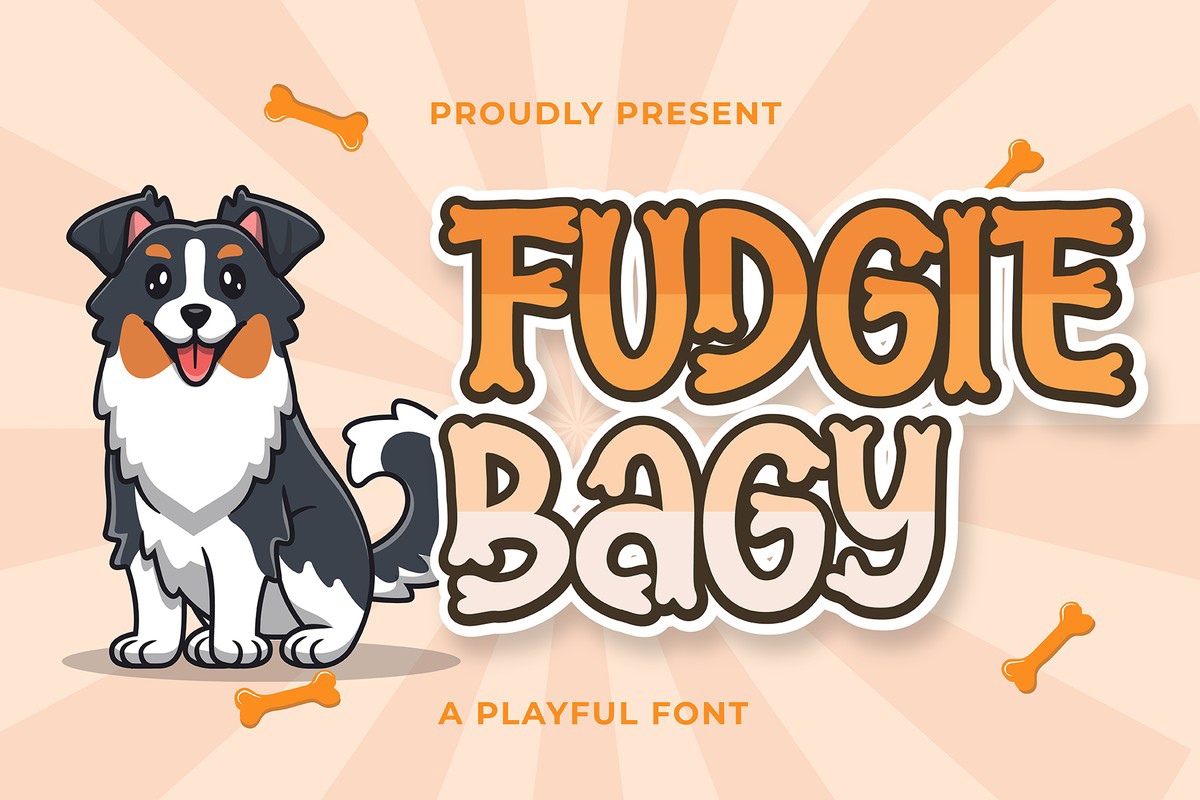 フォント Fudgie Bagy