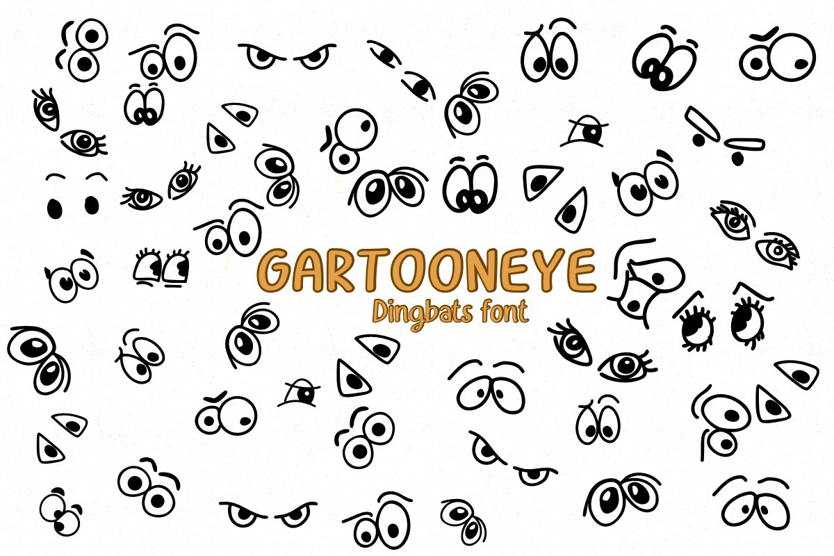 フォント Gartoon Eye