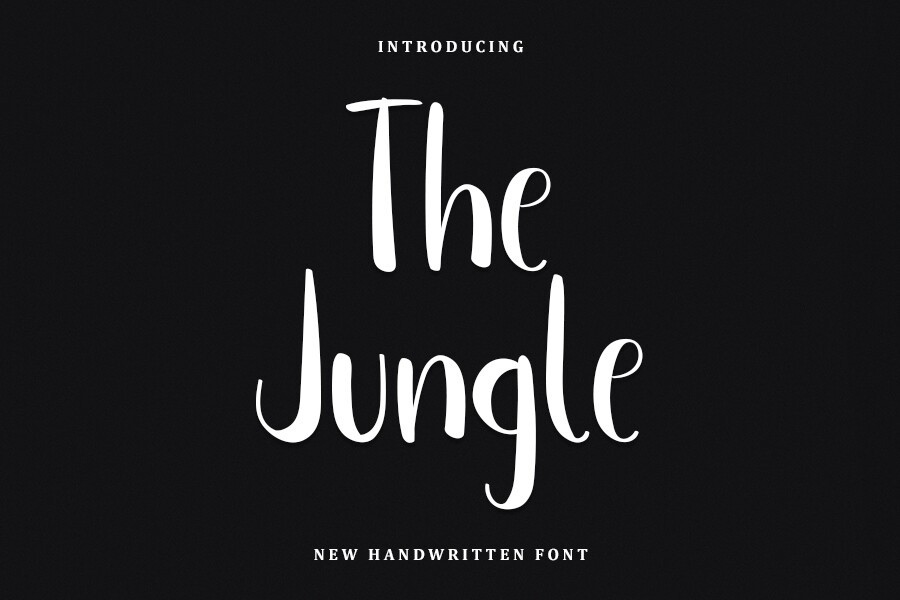 フォント The Jungle