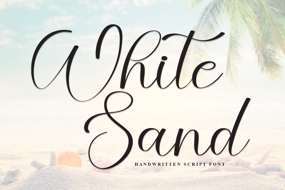 フォント White Sand
