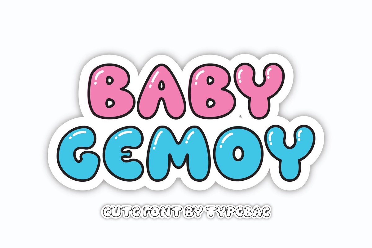 フォント Baby Gemoy