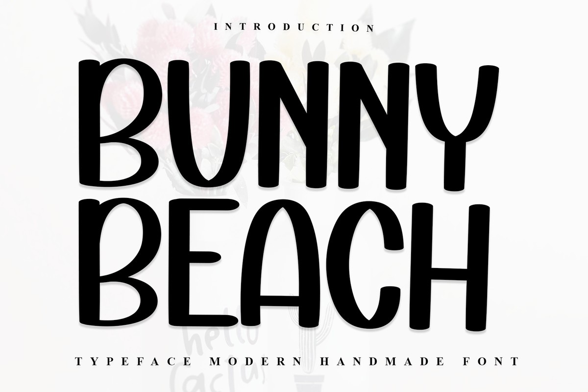 フォント Bunny Beach