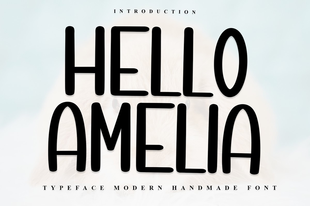 フォント Hello Amelia