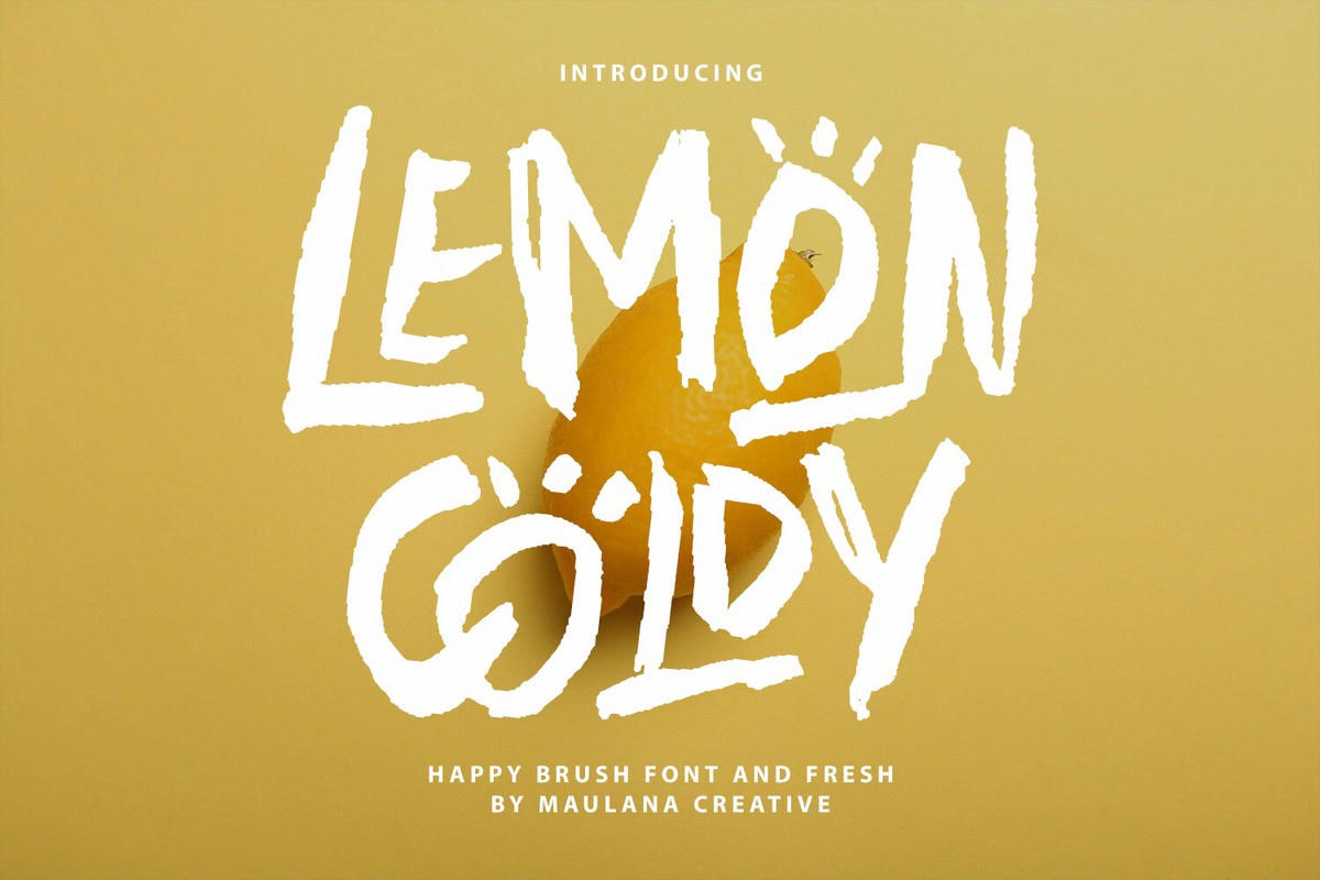 フォント Lemon Coldy