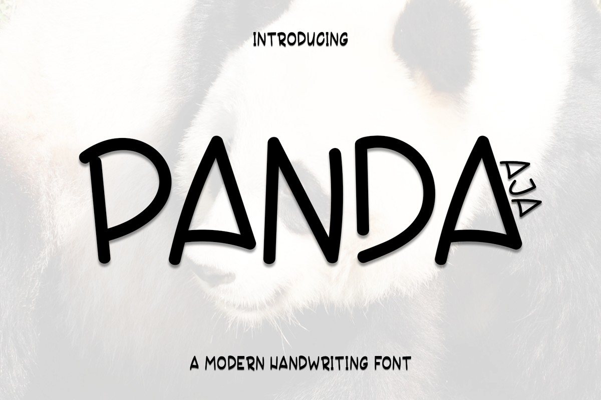 フォント Panda Aja